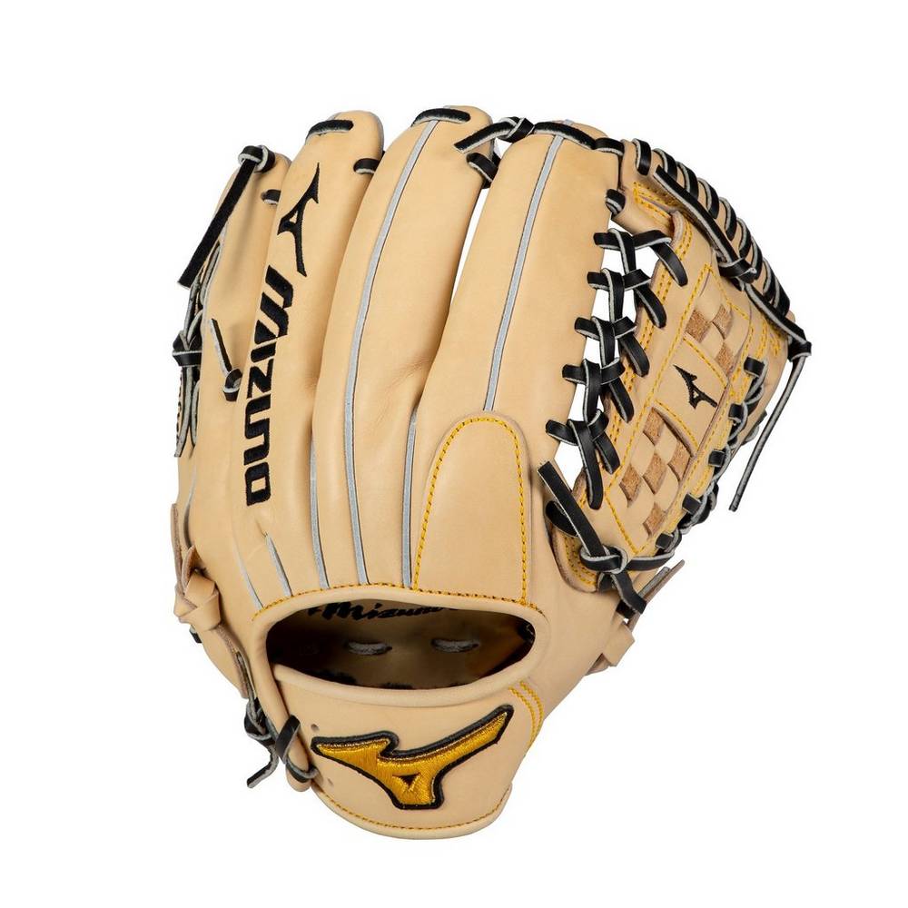 Mizuno Pro Pitcher’s 12" - Deep Pocket Férfi Kesztyű Barna HWE693718